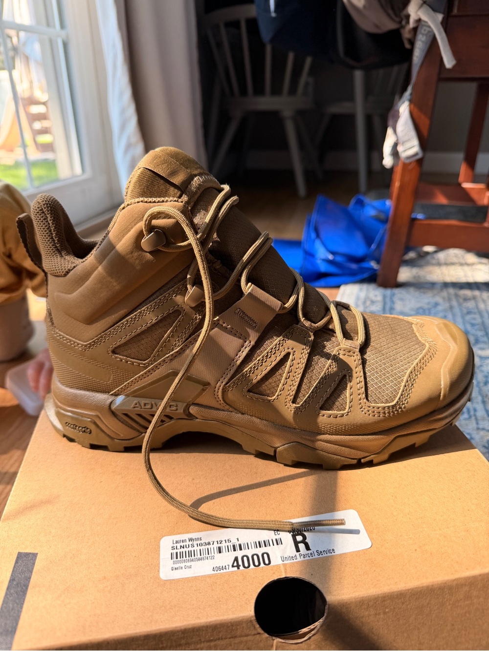 Salomon x ultra forces mid boot in M 7/ w8